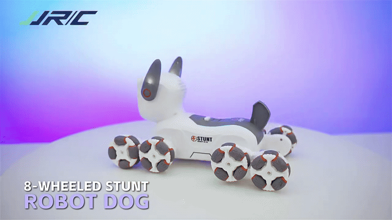 8‑Wheel Multi‑Functional RC Robot Dog Prime Mart