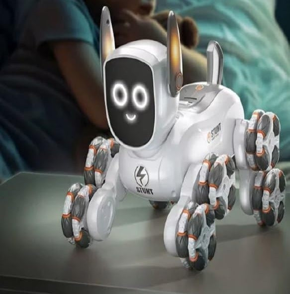 8‑Wheel Multi‑Functional RC Robot Dog Prime Mart