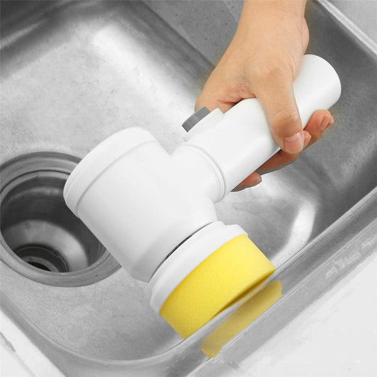 Cleaning Magic Electric Brush (5-in-1) Prime Mart