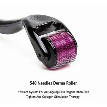 DERMA ROLLER 0.5 MM DRS 540 TITANIUM NEEDLES kabayanmart
